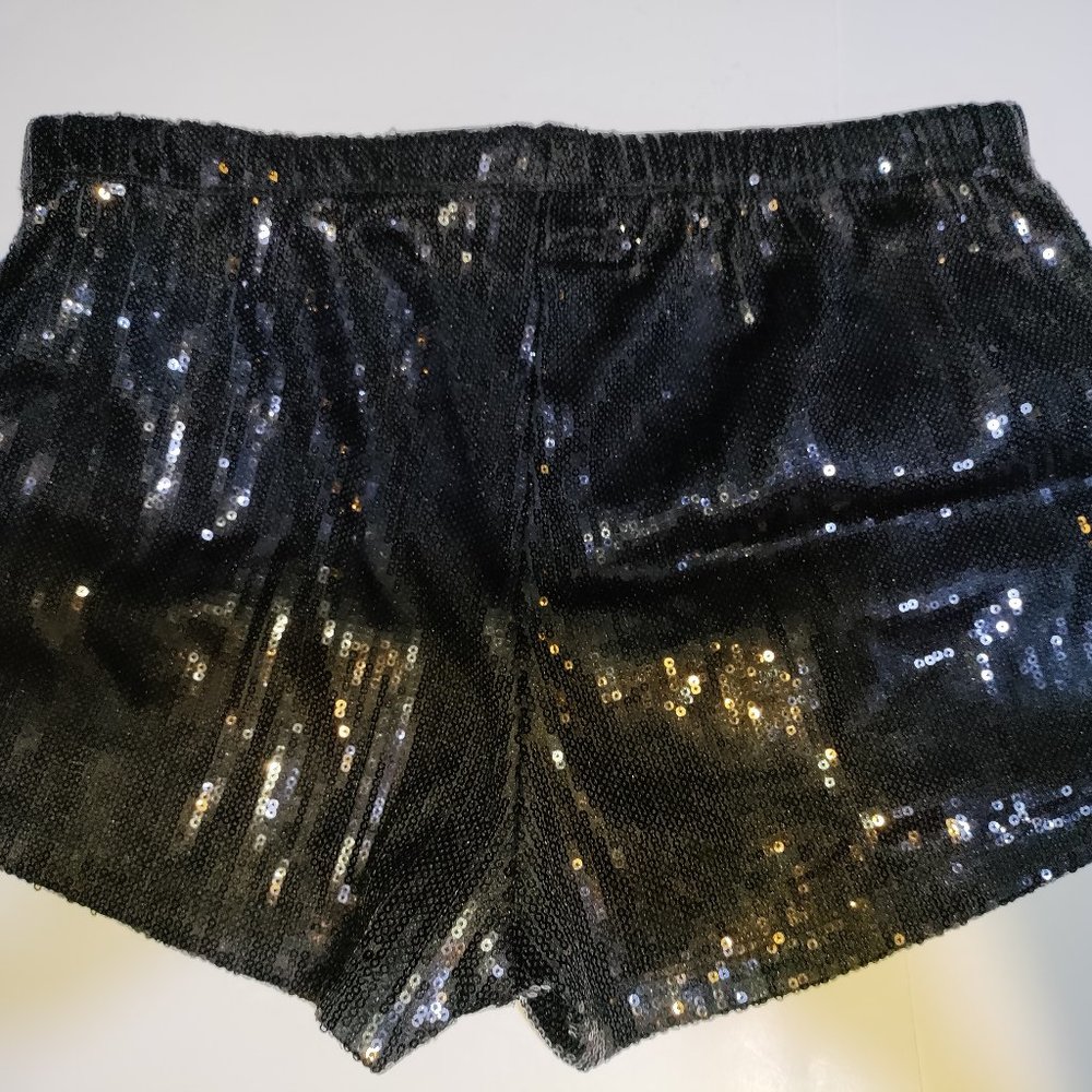 100% Polyester Sequin Costume Booty Shorts / Hot pants - Picture 2 of 3